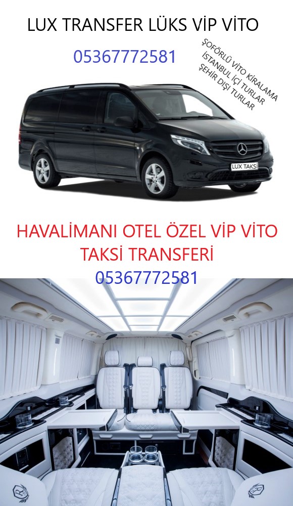 Mercedes Vito ile İstanbul VIP transfer